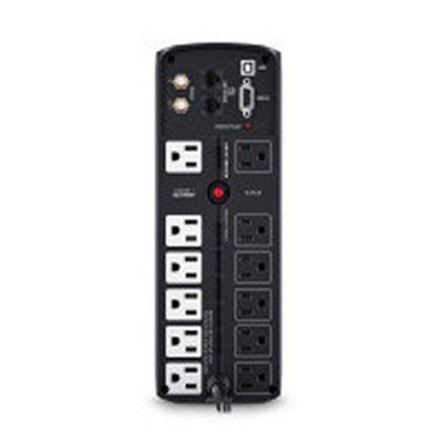 CyberPower CP1500AVRLCDTAA 1500VA/900W Mini-tower AVR UPS, 12 Outlet, LCD, Serial/USB, 3Yr Wty