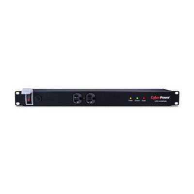 CyberPower CPS1220RMS 20A Pdu Rm 1U 1800J Surge 12Out 5-15R 120V 15 Cord 3Yr-Wty