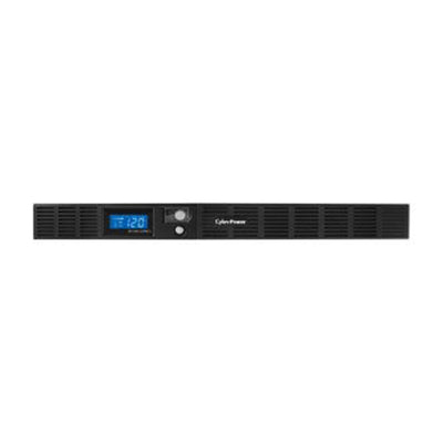 CyberPower OR1000LCDRM1U 1000VA/600W, Simulated Sine Wave, 1U, NEMA 5-15P, 10 ft cord, 6 NEMA 5-15R, USB, Serial, SNMP, PowerPanel