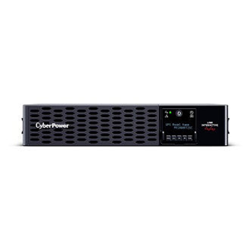 CyberPower PR2000RT2UC 2000VA/2000W Sine Wave UPS,,2U 8x5-20R 10Ft Cord Cloud