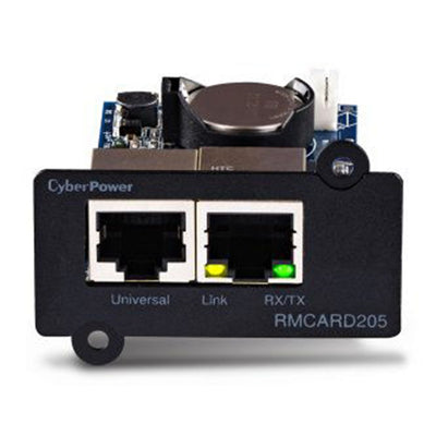 CyberPower RMCARD205 Ups & Ats Pdu Remote Mgmt Card; Snmp Web Nms Enviro Rj45 3Yr Wty