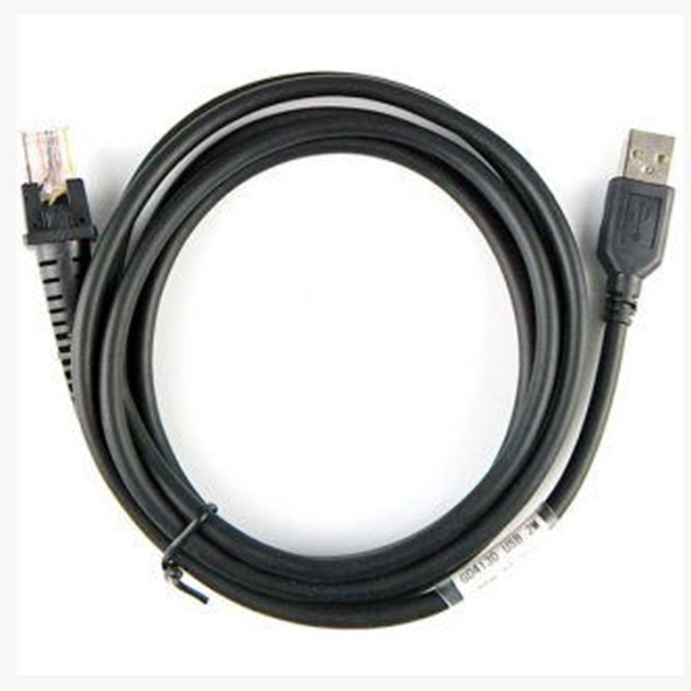 Datalogic 90A052065 Cable, USB, Type A, Enhanced, Straight, Power Off Terminal, 2M (USB Certified).