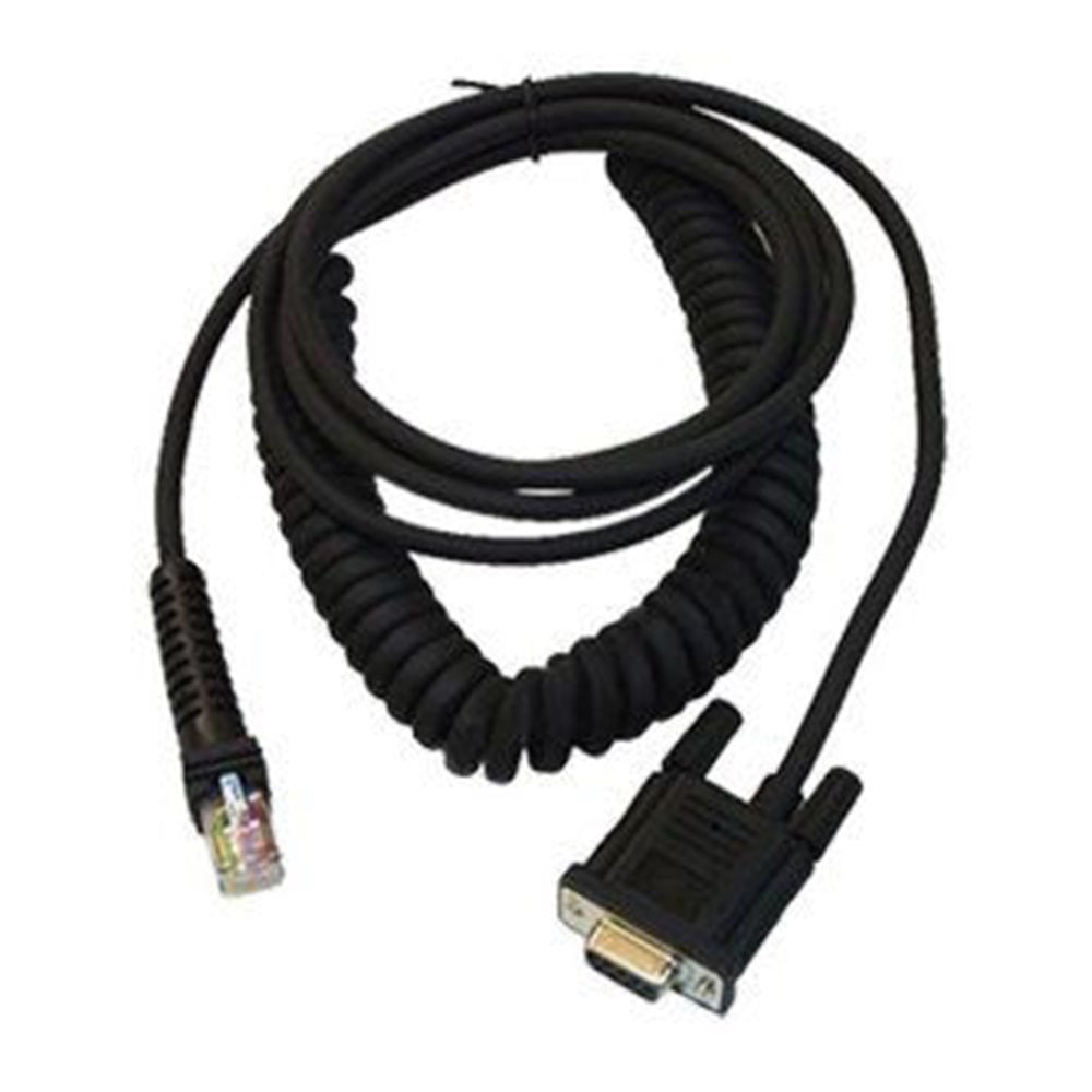 Datalogic CAB-434 Cable, RS-232 PWR, 9P, Female, Coiled, , 8ft.