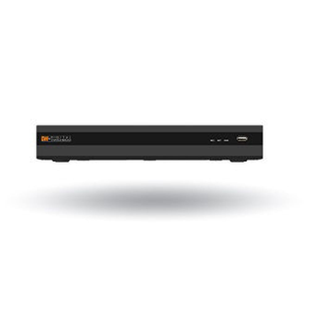Digital Watchdog DW-VG492T4P Advanced Linux-Based embedded NVR, 2TB, Supports 9 2.1MP cameras@30fps (1080P) up to 4K, ONVIF, 4 port PoE
