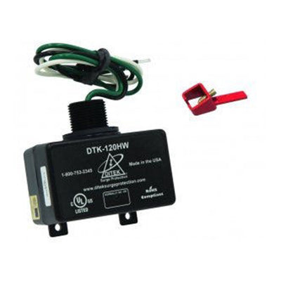 Ditek DTK-120HWLOK 120VAC, 20A Parallel Protector UL1449 Listed w/Lockout Kit
