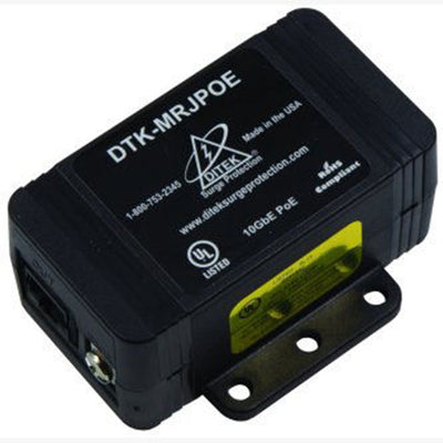 Ditek DTK-MRJPOE 10 GbE Power-over-Ethernet Surge Protector