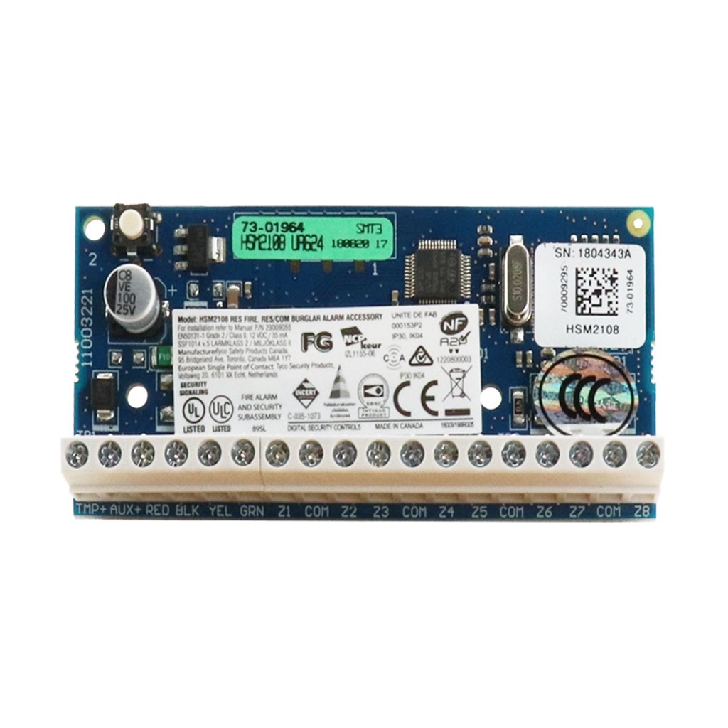 Digital Security Controls HSM2108 Neo 8-Hardwired Zone Expander Module (Compatible)
