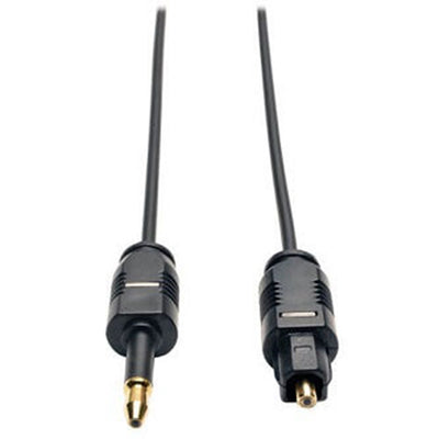 Eaton A104-02M Ultra Thin Toslink to Mini Toslink Digital Optical SPDIF Audio Cable, 2M (6.56 ft.)