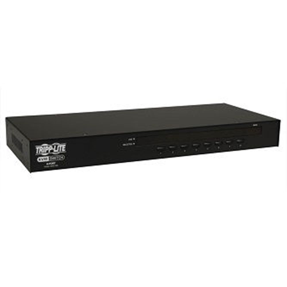 Eaton B042-008 8-Port 1U Rack-Mount USB/PS2 KVM Switch with On-Screen Display
