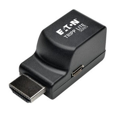 Eaton B126-1P0-MINI HDMI over Cat5/6 Passive Extender, Low-Profile Remote Receiver for Video/Audio, Up to 100 ft. (30 m), TAA