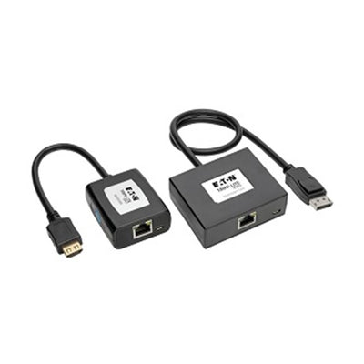 Eaton B150-1A1-HDMI DisplayPort to HDMI over Cat5/6 Active Extender Kit, Pigtail Transmitter/Receiver for Video/Audio, 150 ft.