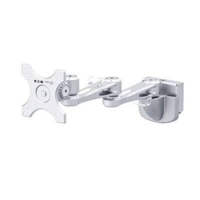 Eaton DMSW1332LTAA Tripp Lite Series Dual-Extension Monitor Mount for Slat Wall System, 13" to 32" Displays, TAA