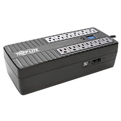 Eaton ECO850LCD 850VA 425W Standby UPS - 12 NEMA 5-15R Outlets, 120V, 50/60 Hz, USB, LCD, ENERGY STAR, Desktop/Wall