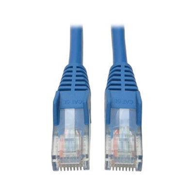 Eaton N001-100-BL Cat5e 350 MHz Snagless Molded (UTP) Ethernet Cable (RJ45 M/M), PoE - Blue, 100 ft. (30.5 m)