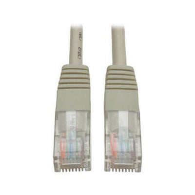 Eaton N002-050-GY Cat5e 350 MHz Molded (UTP) Ethernet Cable (RJ45 M/M), PoE - Gray, 50 ft. (15.24 m)