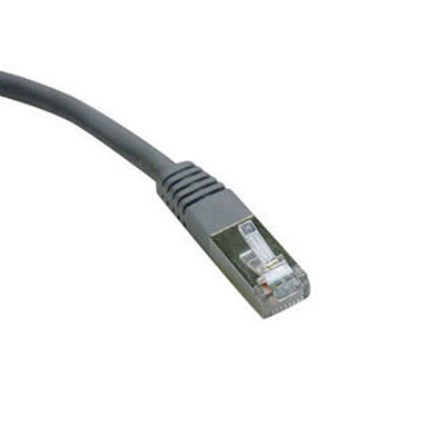 Eaton N125-050-GY Cat6 Gigabit Molded Shielded (FTP) Ethernet Cable (RJ45 M/M), PoE, Gray, 50 ft. (15.24 m)