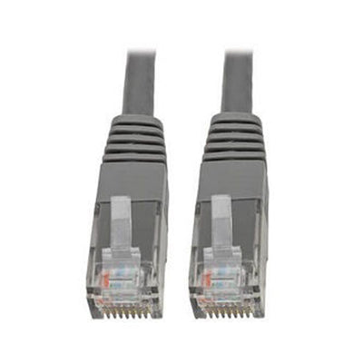 Eaton N200-005-GY Cat6 Gigabit Molded (UTP) Ethernet Cable (RJ45 M/M), PoE, Gray, 5 ft. (1.52 m)