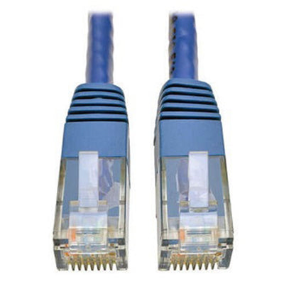 Eaton N200-010-BL Cat6 Gigabit Molded (UTP) Ethernet Cable (RJ45 M/M), PoE, Blue, 10 ft. (3.05 m)
