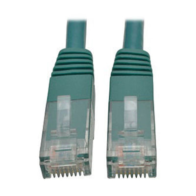 Eaton N200-010-GN Cat6 Gigabit Molded (UTP) Ethernet Cable (RJ45 M/M), PoE, Green, 10 ft. (3.05 m)