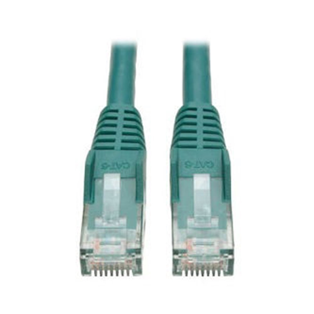 Eaton N201-015-GN Cat6 Gigabit Snagless Molded (UTP) Ethernet Cable (RJ45 M/M), PoE, Green, 15 ft. (4.57 m)