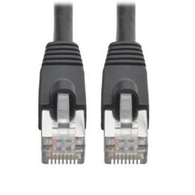 Eaton N262-005-BK Cat6a 10G Snagless Shielded STP Ethernet Cable (RJ45 M/M), PoE, Black, 5 ft. (1.52 m)