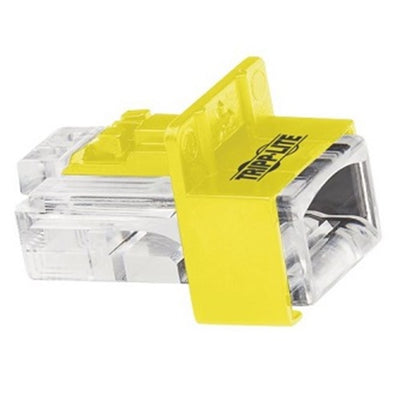Eaton N2LPLUG-010-YW Universal RJ45 Locking Inserts, Yellow, 10 Pack