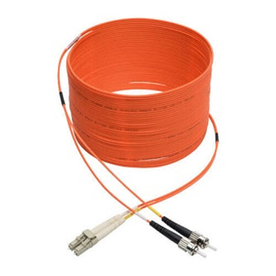 Eaton N318-08M Duplex Multimode 62.5/125 Fiber Patch Cable (LC/ST), 8M (26 ft.)
