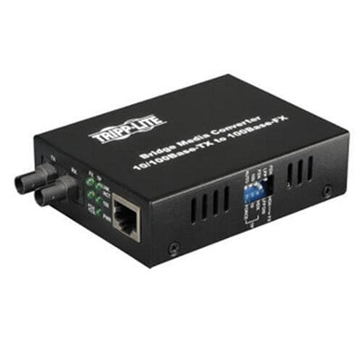 Eaton N784-001-ST Multimode Fiber to Ethernet Media Converter, 10/100BaseT to 100BaseFX-ST, 2km, 1310nm