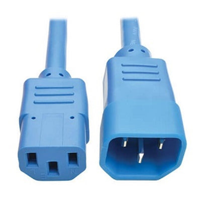 Eaton P004-003-ABL PDU Power Cord, C13 to C14 - 10A, 250V, 18 AWG, 3 ft. (0.91 m), Blue