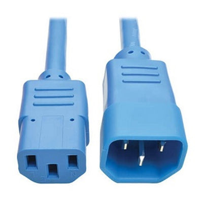 Eaton P004-006-ABL PDU Power Cord, C13 to C14 - 10A, 250V, 18 AWG, 6 ft. (1.83 m), Blue