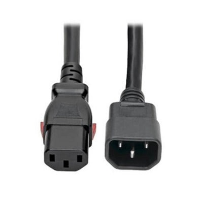 Eaton P005-L06 Heavy-Duty PDU Power Cord, Locking C13 to C14 - 15A, 250V, 14 AWG, 6 ft. (1.83 m)