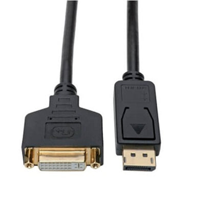 Eaton P134-001-GC DisplayPort to DVI Adapter Video Converter, Black (M/F), 1 ft. (0.31 m)