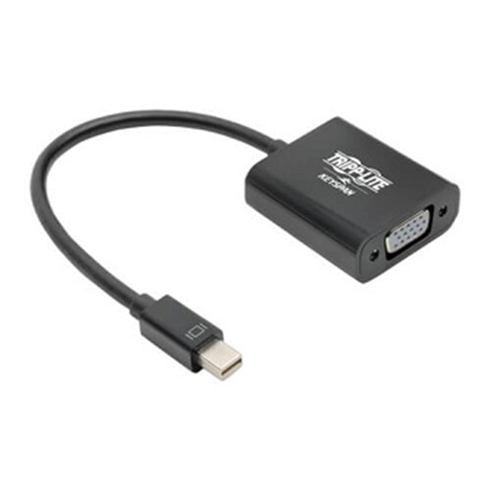 Eaton P137-06N-VGAB Tripp Lite Series Keyspan Mini DisplayPort to Active VGA Adapter, Video Converter (M/F), Black, 6-in. (15.24