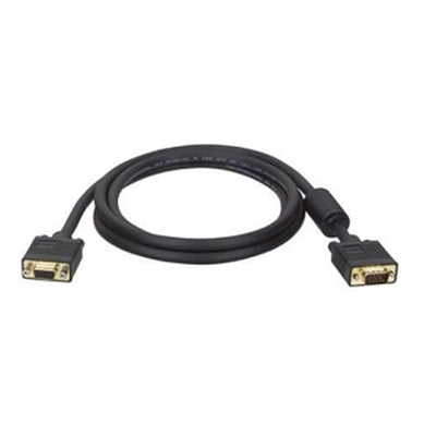 Eaton P500-010 Tripp Lite Series VGA High-Resolution RGB Coaxial Cable (HD15 M/F)), 10 ft. (3.05 m)