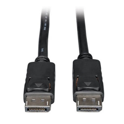 Eaton P580-003 DisplayPort Cable with Latching Connectors, 4K 60 Hz (M/M), Black, 3 ft. (0.91 m)