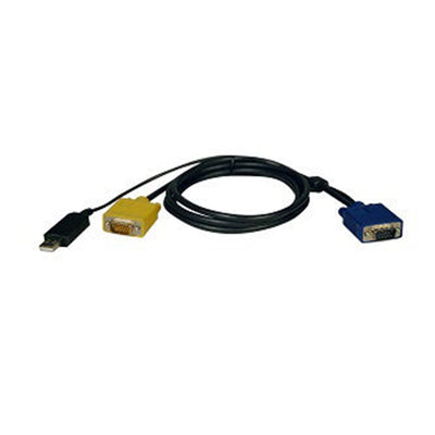 Eaton P776-006 USB (2-in-1) Cable Kit for NetDirector KVM Switch B020-Series and KVM B022-Series, 6 ft. (1.83 m)