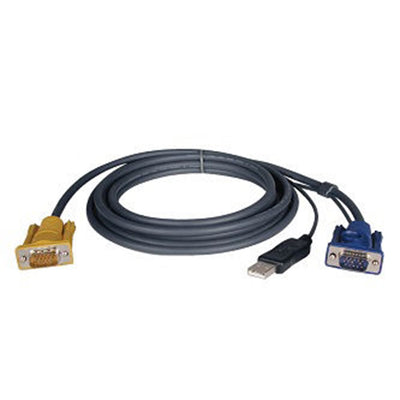 Eaton P776-010 USB (2-in-1) Cable Kit for NetDirector KVM Switch B020-Series and KVM B022-Series, 10 ft. (3.05 m)