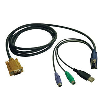 Eaton P778-010 USB/PS2 Combo Cable for NetDirector KVM Switch B020-U08/U16, 10 ft. (3.05 m)