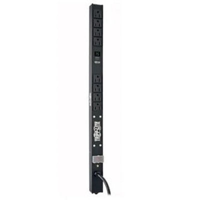 Eaton PDUMV15-24 1.5kW Single-Phase Local Metered PDU, 100-127V Outlets (8 5-15R), 5-15P, 15 ft. (4.57 m) Cord, 0U Vertical