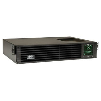 Eaton SMART1000RM2U SmartPro 120V 1kVA 800W Line-Interactive Sine Wave UPS, 2U Rack/Tower, Network Card Options, LCD, USB, DB9, 6