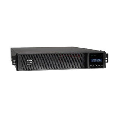 Eaton SMART3000RM2U SmartPro 3000VA 3000W 120V Line-Interactive Sine Wave UPS - 7 Outlets, Network Card Option, LCD, USB, DB9, 2U
