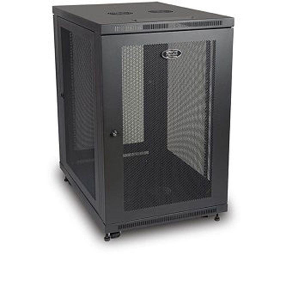 Eaton SR18UB SmartRack 18U Mid-Depth Half-Height Rack Enclosure Cabinet