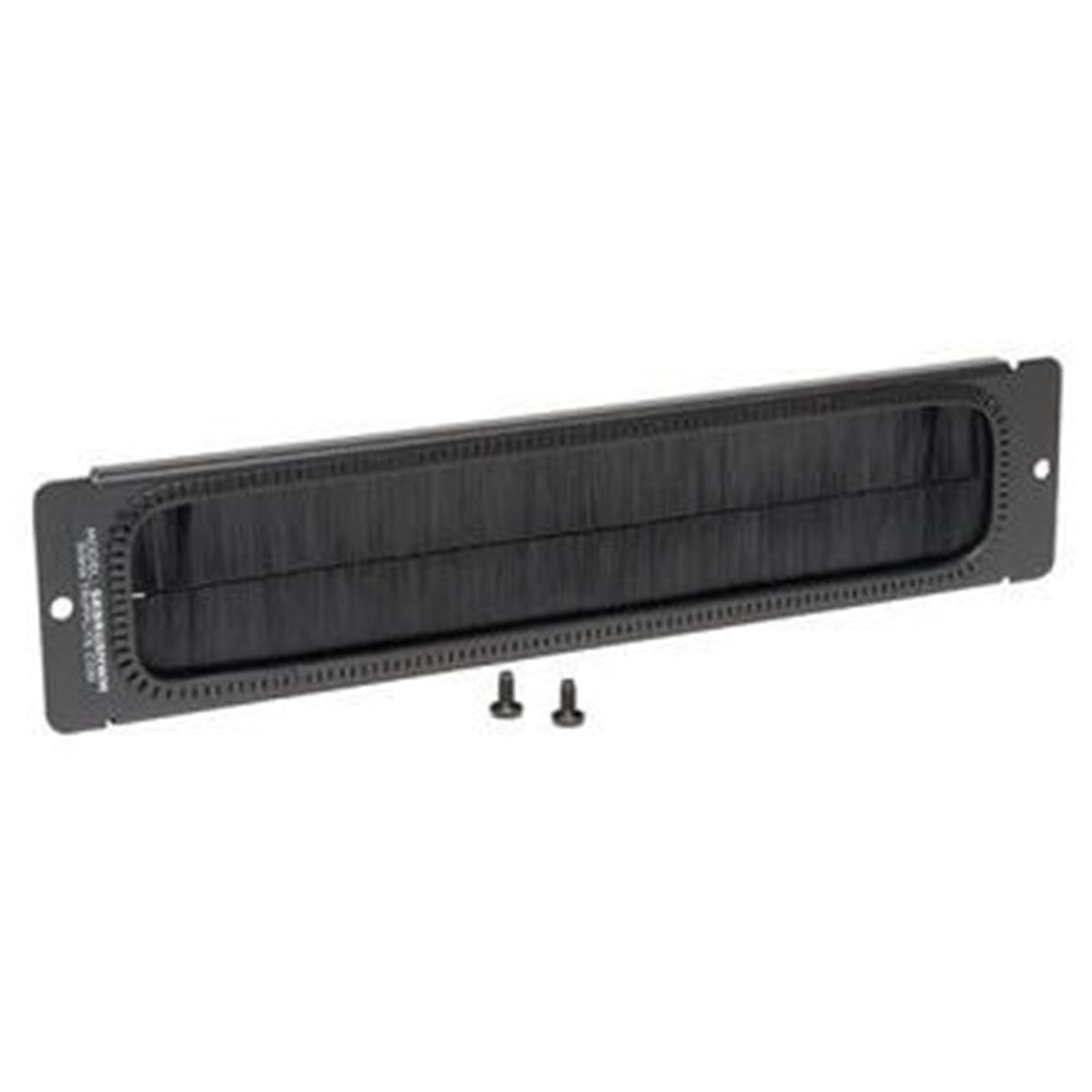 Eaton SRBRUSHWM SmartRack Brush Strip Plate for Wall-Mount Racks: Blocks unwanted airflow, Improves cooling efficiency