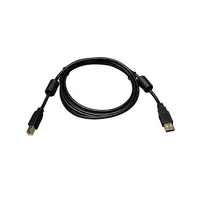 Eaton U023-003 USB 2.0 A to B Cable with Ferrite Chokes (M/M), 3 ft. (0.91 m)