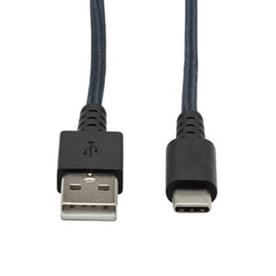 Eaton U038-003-GY-MAX Tripp Lite Series Heavy-Duty USB-A to USB-C Cable, USB 2.0, UHMWPE and Aramid Fibers, (M/M), Gray, 3 ft.