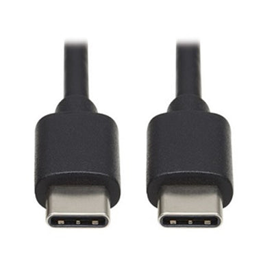 Eaton U040-003-C Tripp Lite Series USB-C 60W Device Charging Cable (M/M) - USB 2.0, Black, 3 ft. (0.91 m)