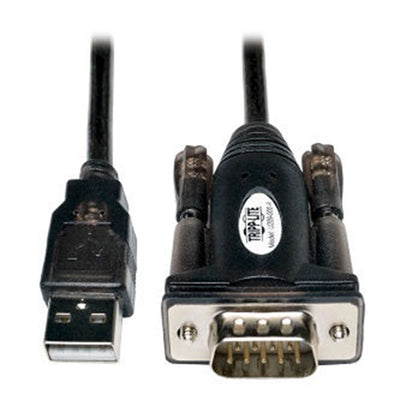 Eaton U209-000-R USB-A to RS-232 (DB9) Serial Adapter Cable (M/M), 5 ft. (1.5 m)