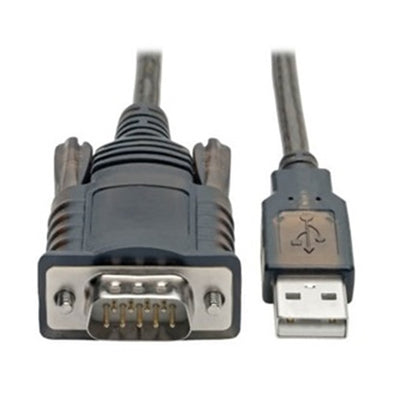 Eaton U209-005-COM Tripp Lite Series RS232 to USB Adapter Cable with COM Retention (USB-A to DB9 M/M), FTDI, 5 ft. (1.52 m)