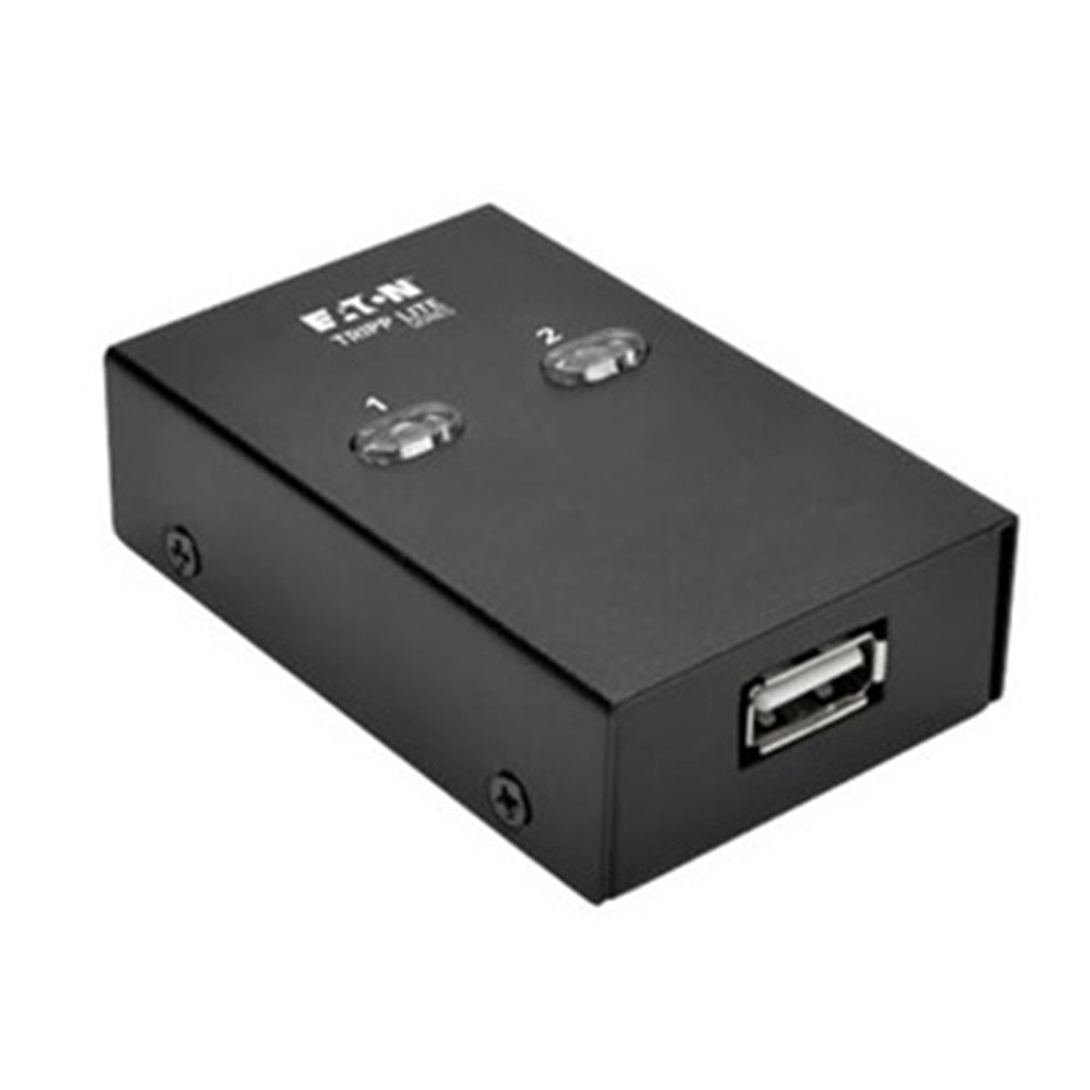 Eaton U215-002 Tripp Lite Series 2-Port USB 2.0 Printer/Peripheral Sharing Switch