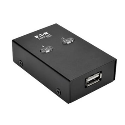 Eaton U215-002 Tripp Lite Series 2-Port USB 2.0 Printer/Peripheral Sharing Switch